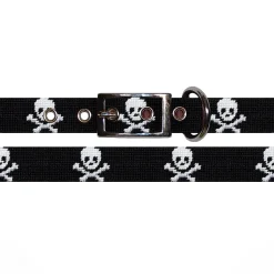 Jolly Roger Dog Collar (Black)