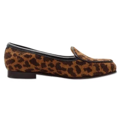 Leopard Women's Belgian Loafers