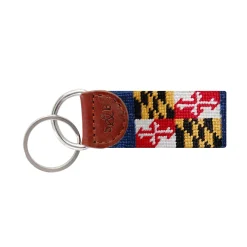 Maryland State Flag Key Fob (Classic Navy)