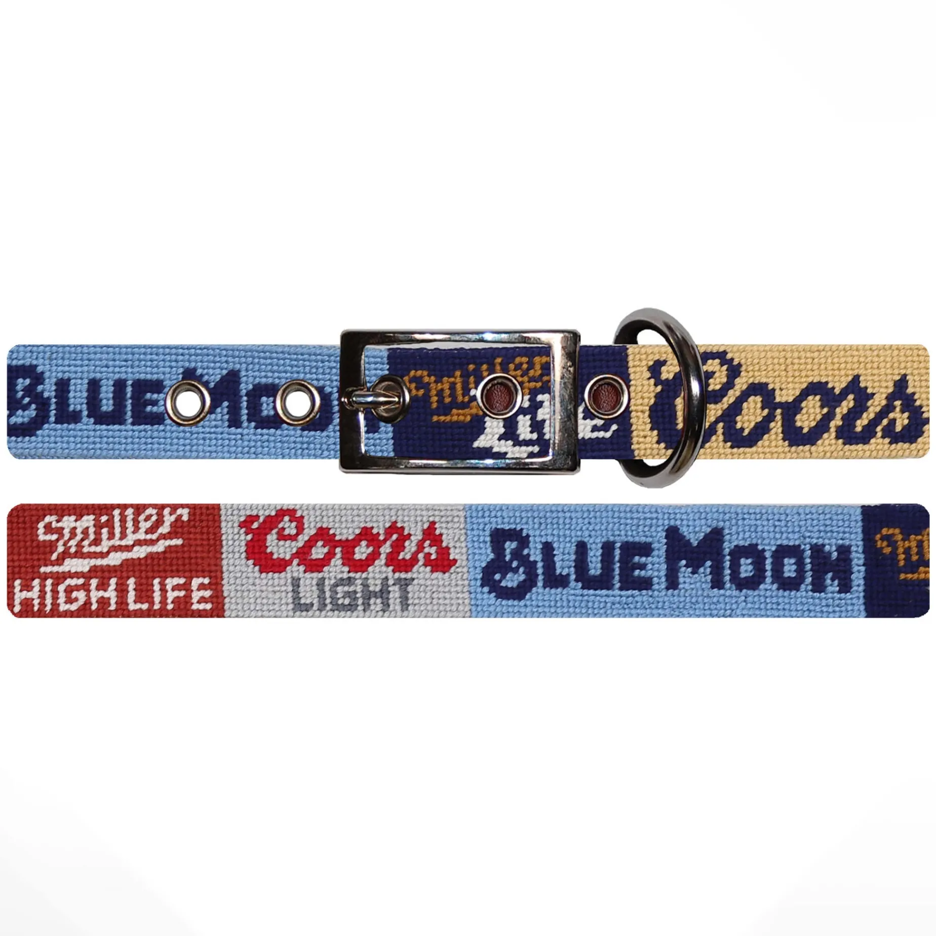 Molson Coors Great American Beer Labels Dog Collar