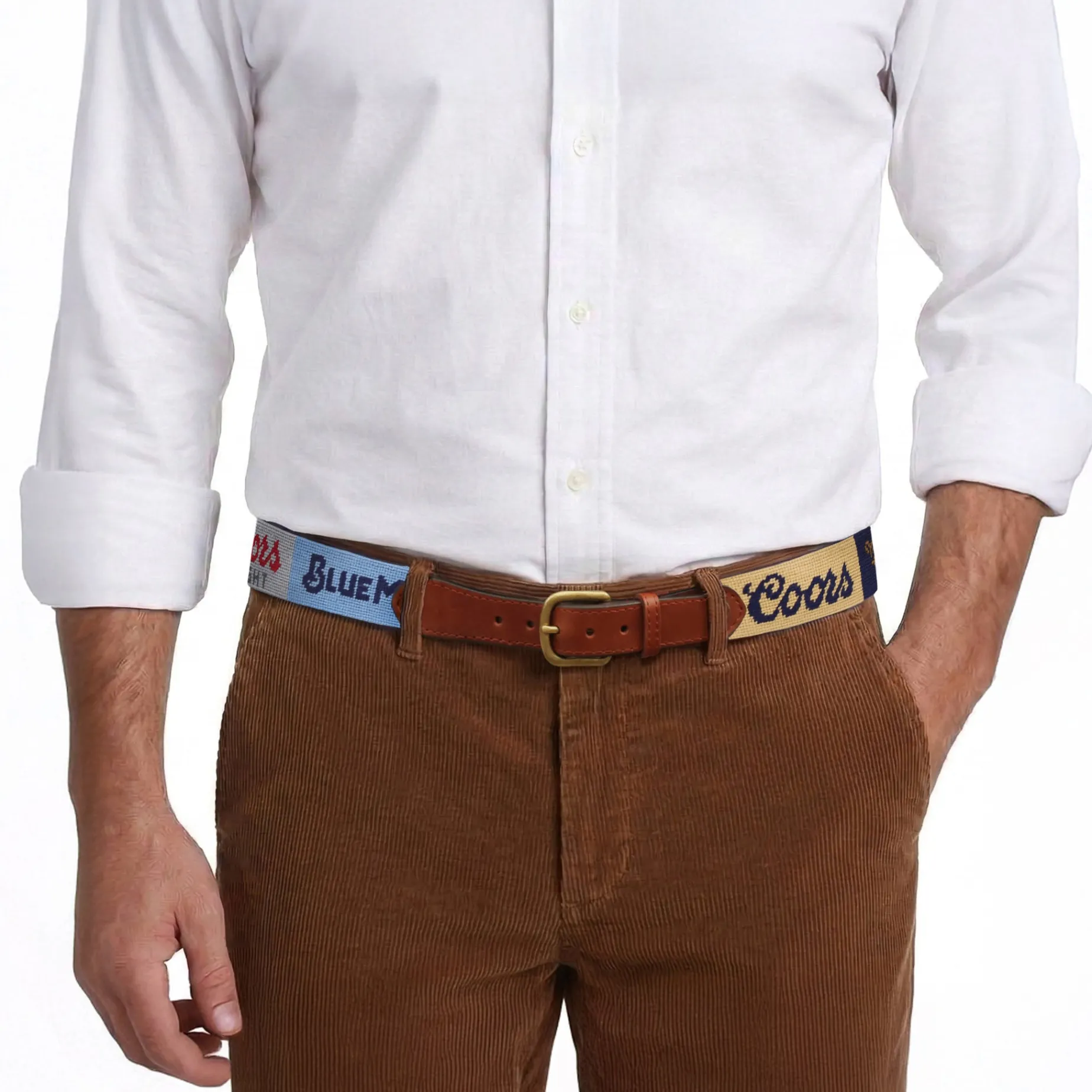 Molson Coors Great American Beer Labels Belt