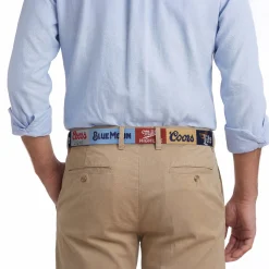 Molson Coors Great American Beer Labels Belt