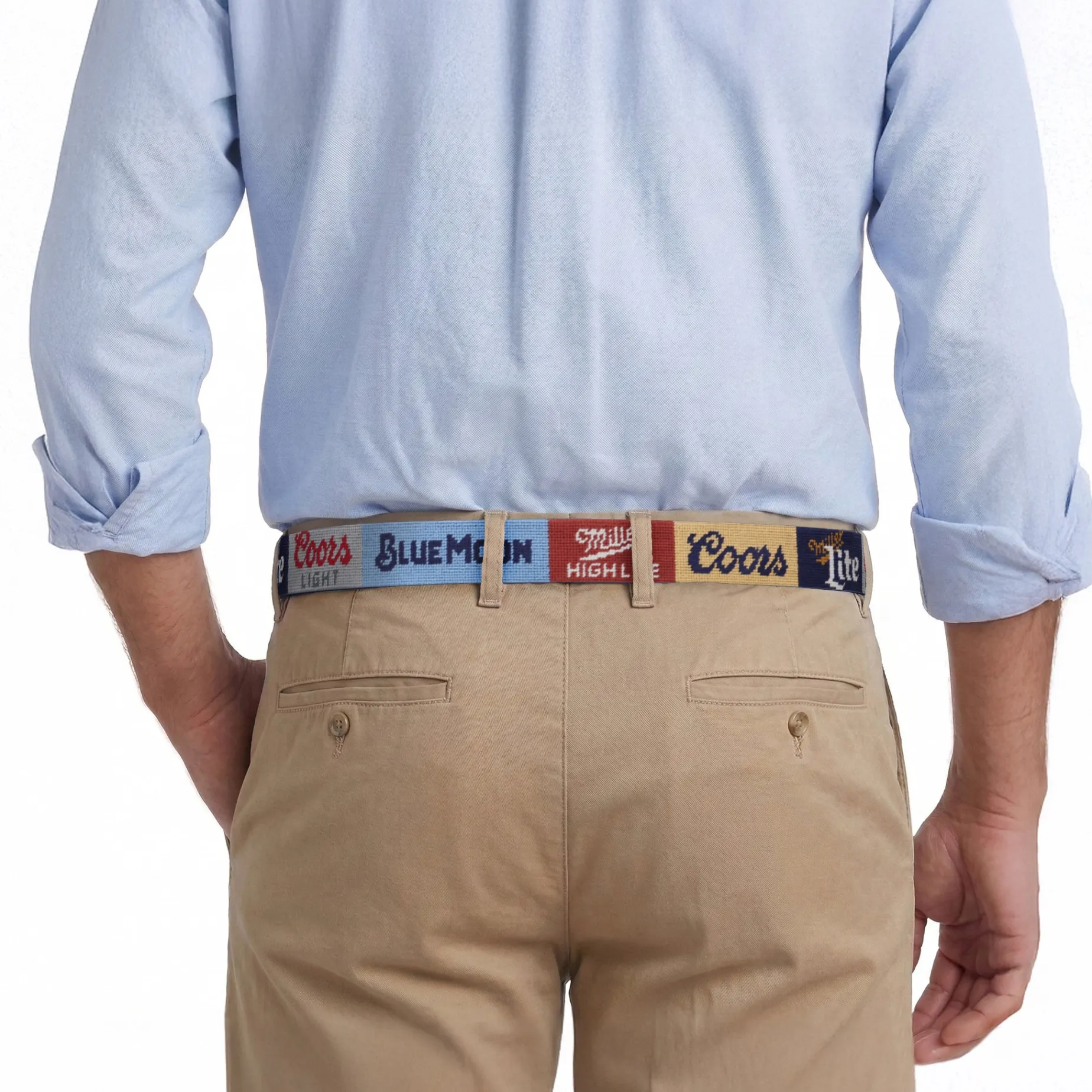 Molson Coors Great American Beer Labels Belt