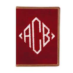 Monogrammed Passport Case