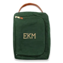 Monogrammed Shoe Bag