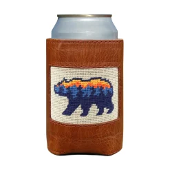 Mountain Bear Can Cooler (Light Khaki)