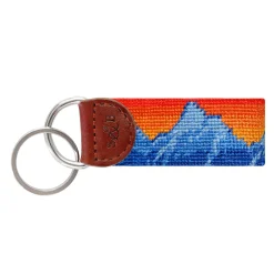 Mountain Sunset Key Fob