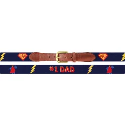 Number One Dad Hero Belt (Dark Navy)