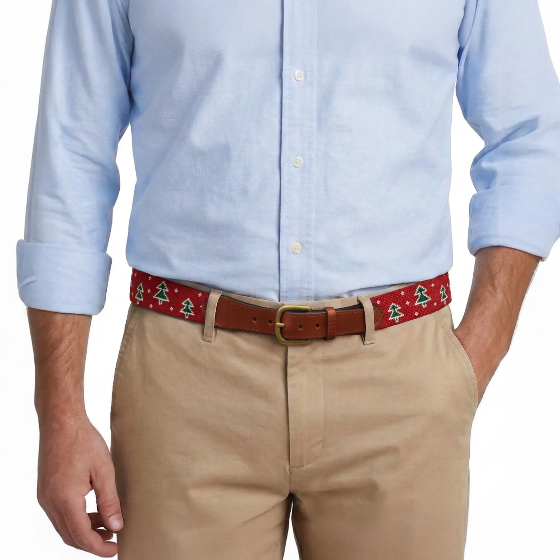 Oh Christmas Tree Belt (Red)