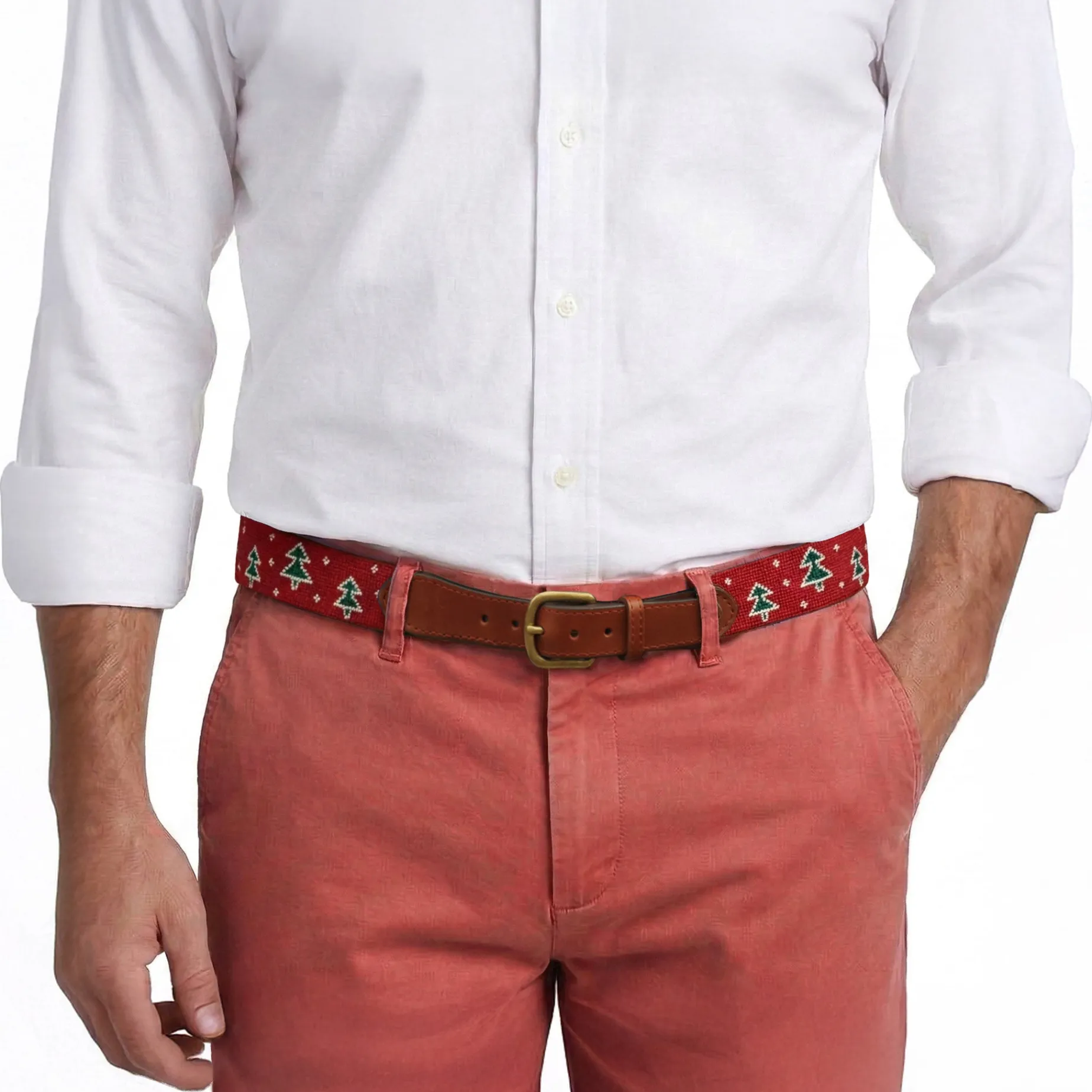 Oh Christmas Tree Belt (Red)