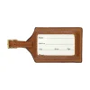 Palms Luggage Tag (Light Khaki-Steel Blue)