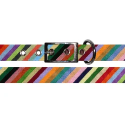 Parsons Stripe Dog Collar
