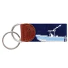 Power Boat Key Fob (Dark Navy)