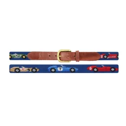 Race Cars Children's Belt (Classic Navy)
