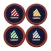 Rainbow Fleet Coasters (Dark Navy)