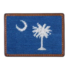 SC Flag Card Wallet (Blueberry)