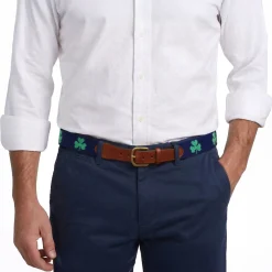 Shamrock Belt (Dark Navy)