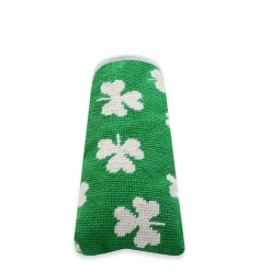 Shamrock Pattern Putter Headcover (Kelly)