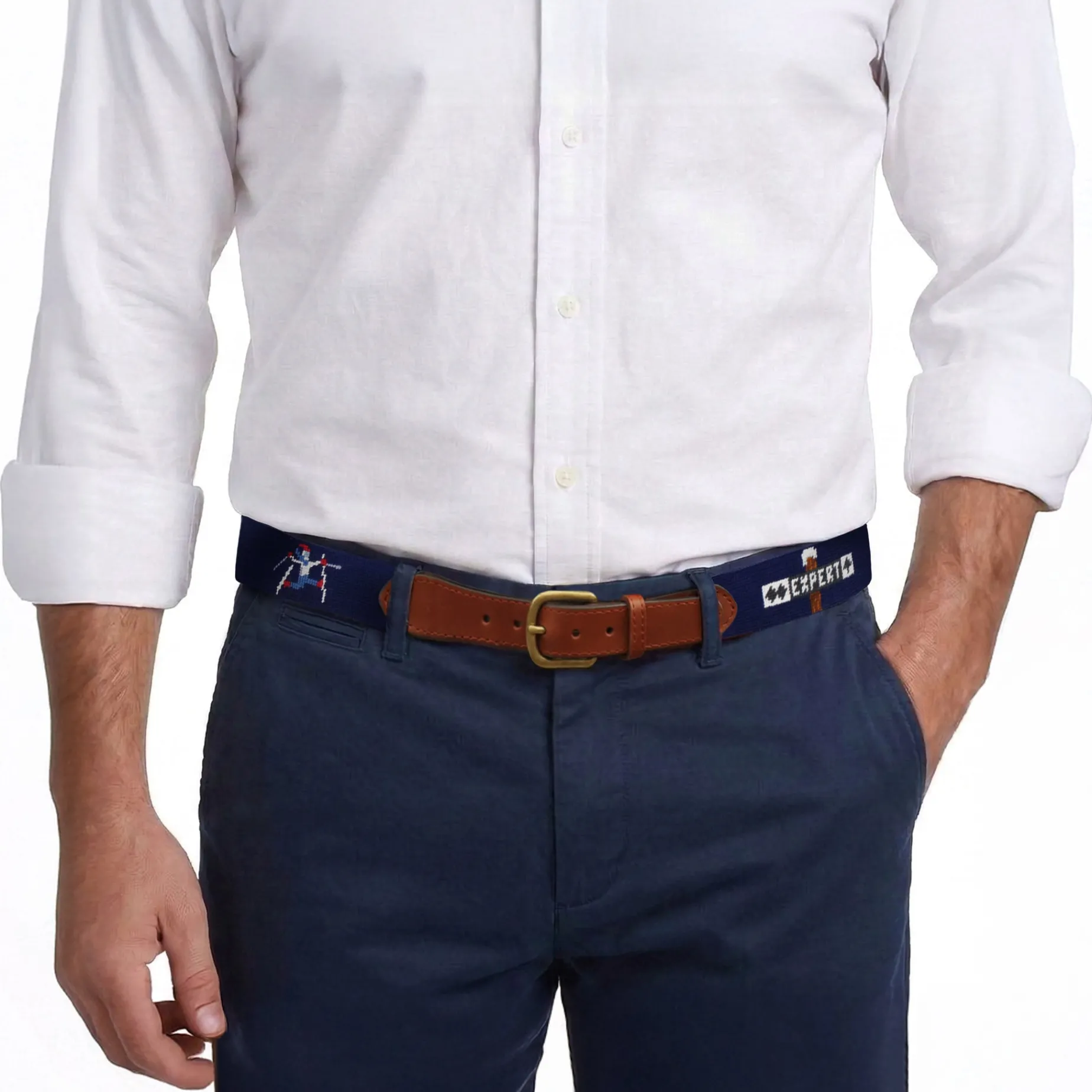 Ski Life Belt (Dark Navy)