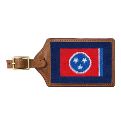 Tennessee State Flag Luggage Tag (Classic Navy)