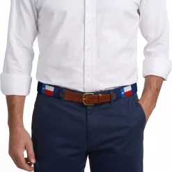 Texas Flag Belt (Classic Navy)