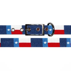 Texas Flag Dog Collar (Classic Navy)