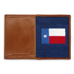 Texas Flag Passport Case (Classic Navy)