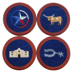 Texas Life Coasters (Classic Navy)