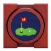 19th Hole Coasters (Classic Navy)