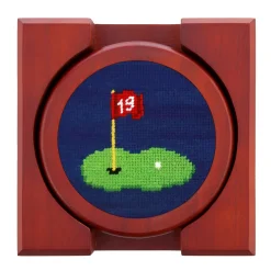 19th Hole Coasters (Classic Navy)