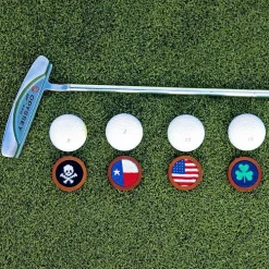 19th Hole Flag Golf Ball Marker (Classic Navy)