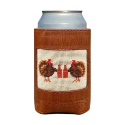 Turkey Day Drinking Can Cooler (Light Khaki)