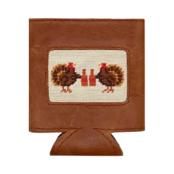 Turkey Day Drinking Can Cooler (Light Khaki)