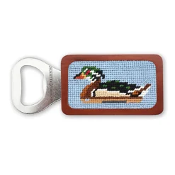 Wood Duck Decoy Bottle Opener (Antique Blue)