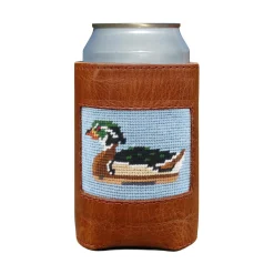 Wood Duck Decoy Can Cooler