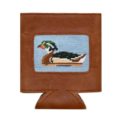 Wood Duck Decoy Can Cooler