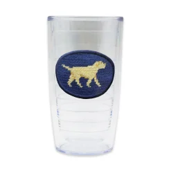 Yellow Lab Walking Tervis Tumbler (Classic Navy)